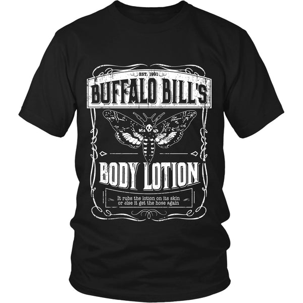 T-shirt - Silence Of The Lambs - Buffalo Bill Lotion - Front Design