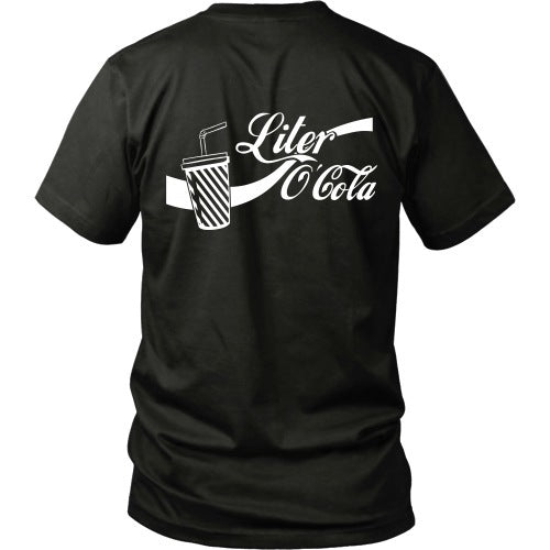 T-shirt - Super Troopers - Liter O' Cola - Back Design