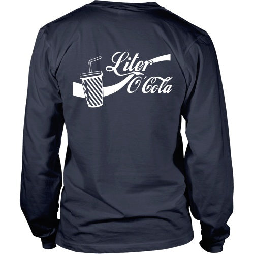 T-shirt - Super Troopers - Liter O' Cola - Back Design