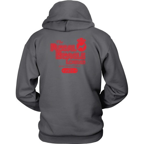 T-shirt - Three's Company - The Regal Beagle Red - Back Design