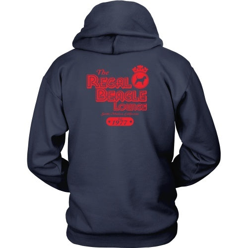 T-shirt - Three's Company - The Regal Beagle Red - Back Design