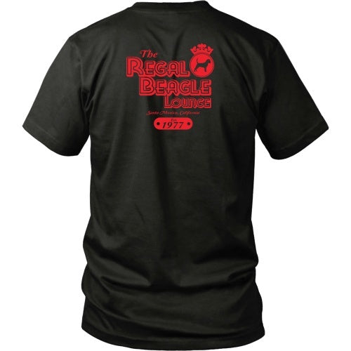 T-shirt - Three's Company - The Regal Beagle Red - Back Design