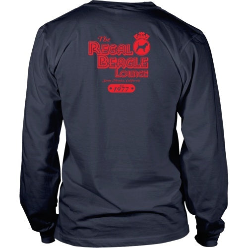 T-shirt - Three's Company - The Regal Beagle Red - Back Design