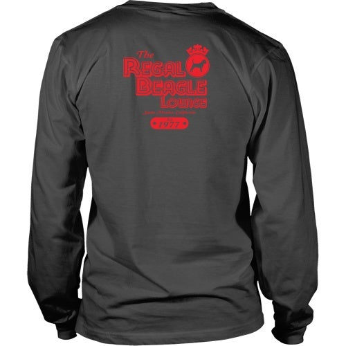 T-shirt - Three's Company - The Regal Beagle Red - Back Design