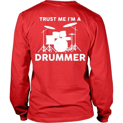 T-shirt - Trust Me I'm A Drummer - Back