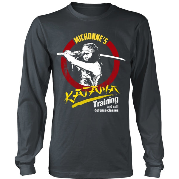 T-shirt - Walking Dead - Michonne's Katana Class - Front Design