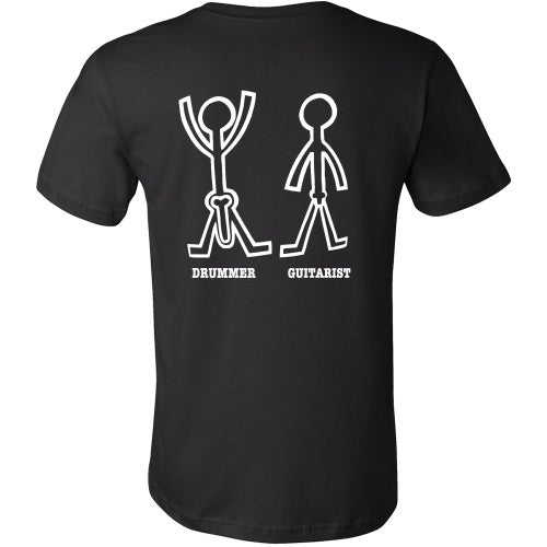 T-shirt - Why Girls Like Drummers - Back Design