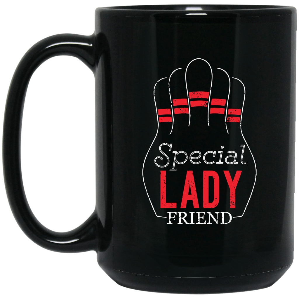 Big Lebowski - Special Lady Friend Pins Mug - 15oz black ceramic mug