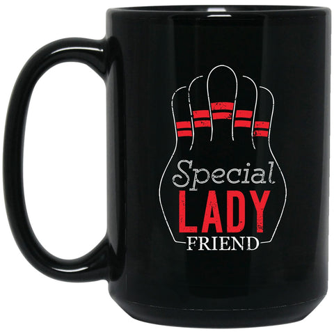 Big Lebowski - Special Lady Friend Pins Mug - 15oz black ceramic mug
