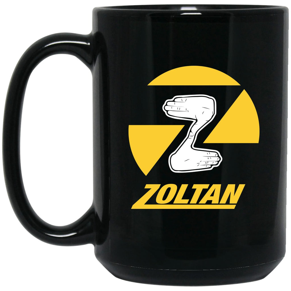 Dude, Where's My Car - Zoltan (Yellow) - Mug - 15oz black ceramic mug