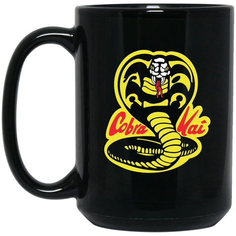 Karate Kid  - Cobra Kai Mug - 15oz black ceramic mug