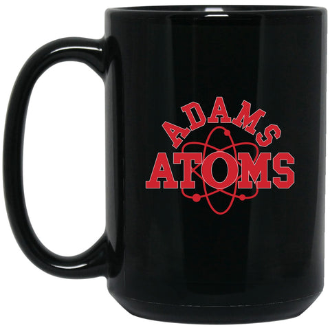 Revenge Of The Nerds - Adams Atoms tee Mug - 15oz black ceramic mug