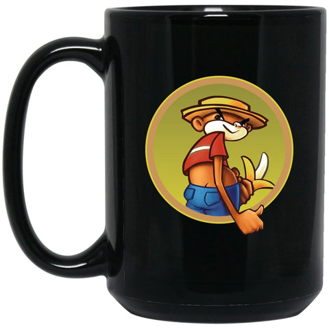 Super Troopers - Johnny Chimpo - Mug - 15oz black ceramic mug