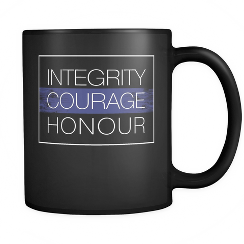 Police - Integrity, Courage, Honor - Mug