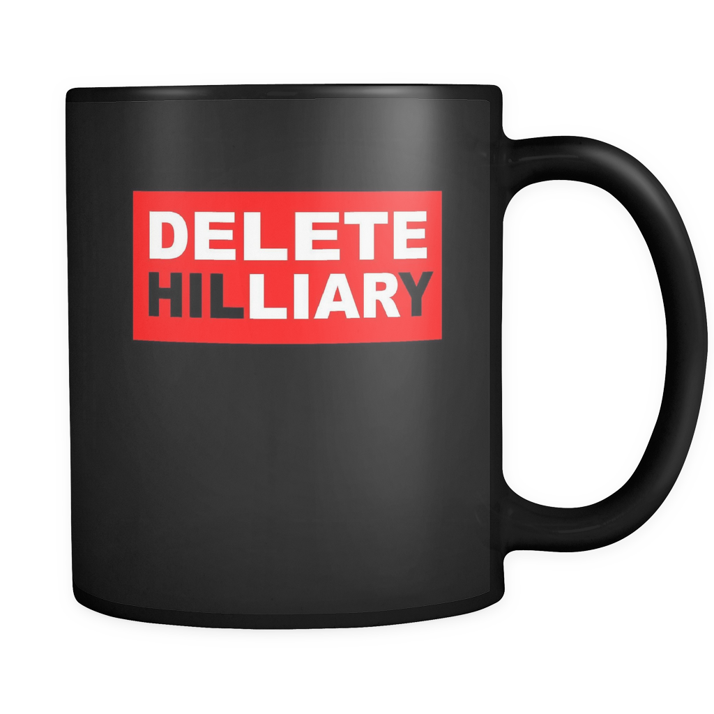 Delete Hilliary - Mug