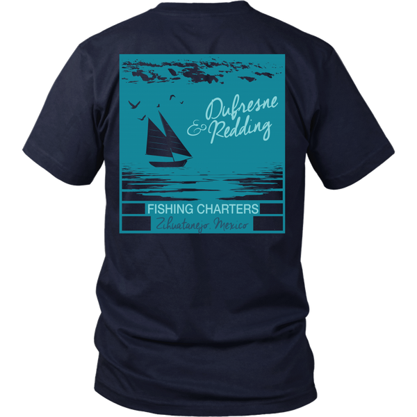 Shawshank Redemption - New (B) Dufresne & Redding Fishing Charters (Back Design)