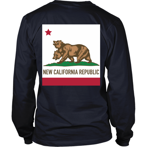 Fallout Inspired - New California Flag - Back design