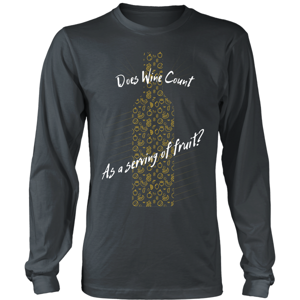 Does Wine Count As A Serving Of Fruit? - Front Design