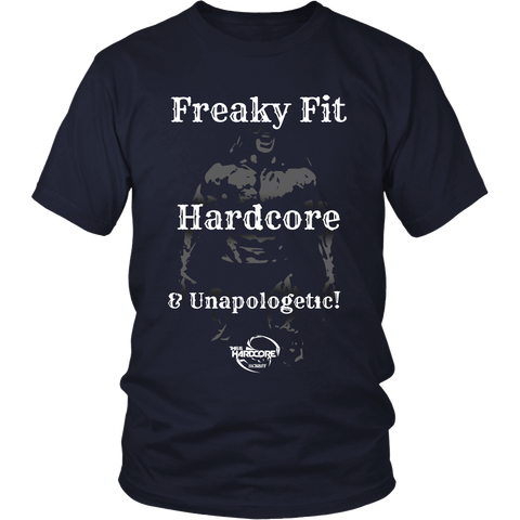 HCBBFF - Freaky Fit, Hardcaore, and Unapologetic - Front Design