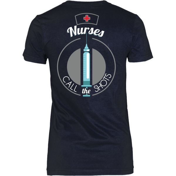 Nurse - Nurses Call The Shots - Back Design