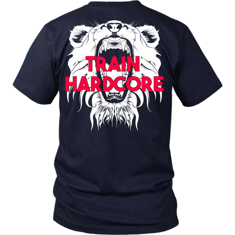 HCBBFF - Train Hardcore - Lion Roar Triangle - Back Design
