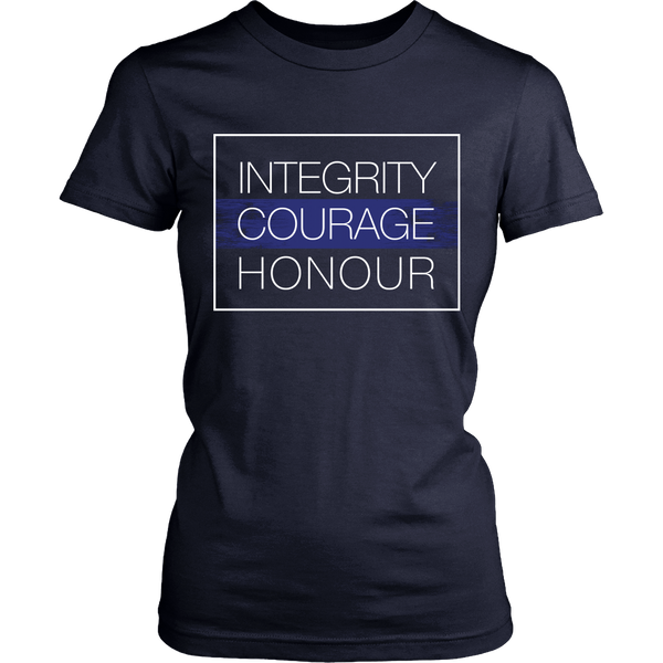Police - Integrity, Courage, Honor - Front Design