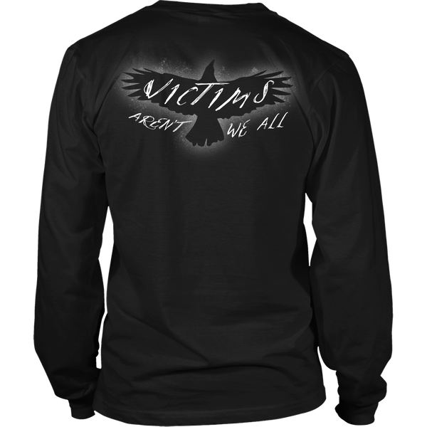 The Crow Inspired - Victims Aren't We All - Back Design