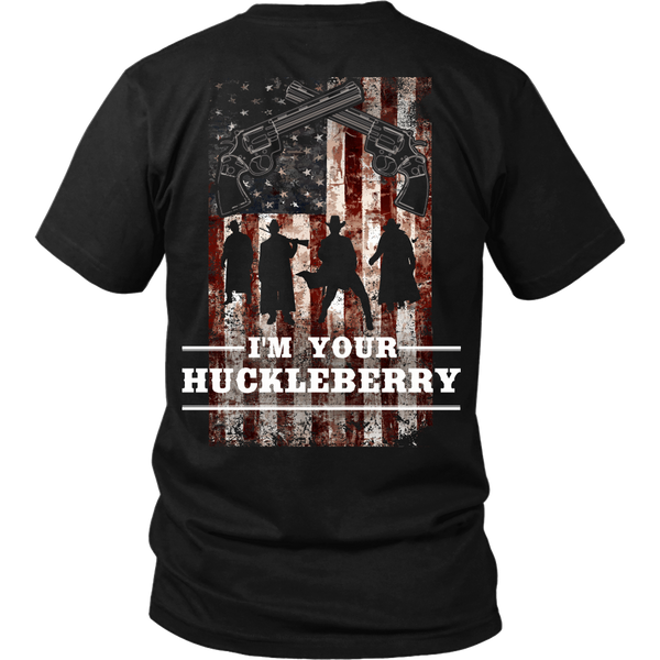 Tombstone - American - I'm Your Huckleberry -- Back Design