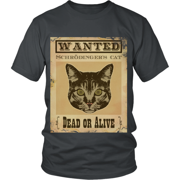 Schrodingers Cat - Wanted Dead Or Alive - Front Design