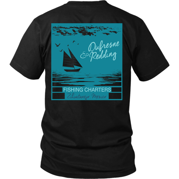 Shawshank Redemption - New (B) Dufresne & Redding Fishing Charters (Back Design)