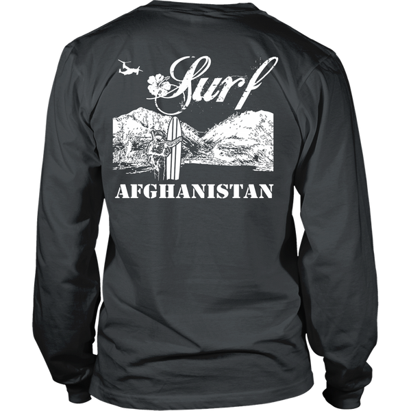 Surf Afghanistan - Back Design