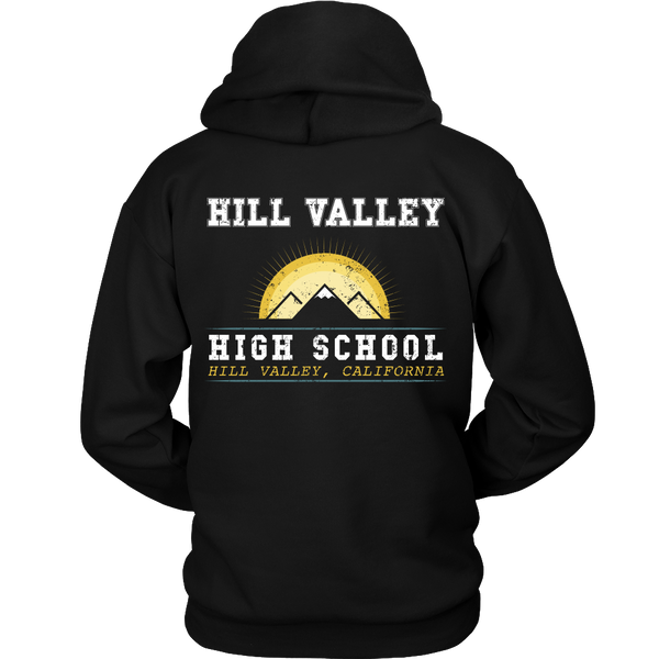 Back To The Future - Hill Valley High School - Back Design
