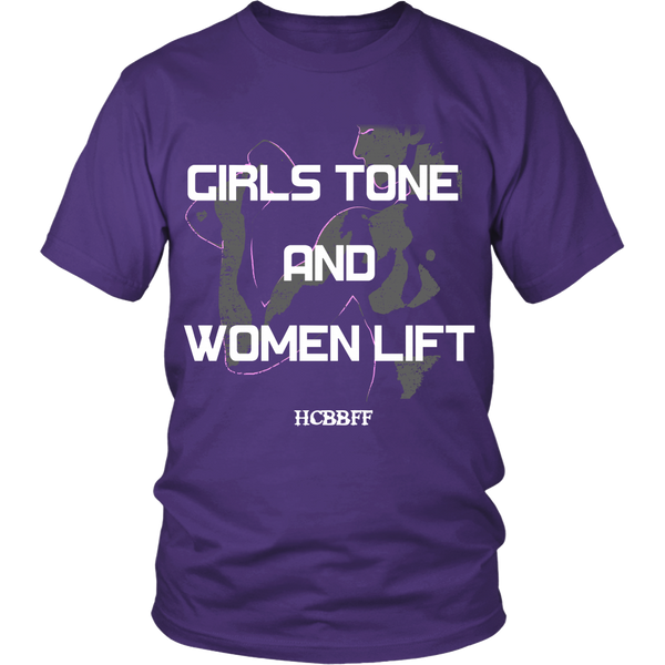 HCBBFF - Girls Tone And Women Lift - Front Design