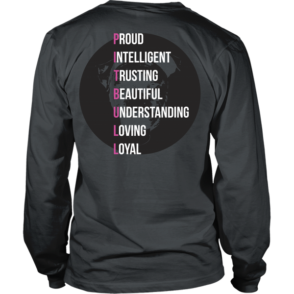 Pitbull - The Meaning Of Pit Bull - BAck Design