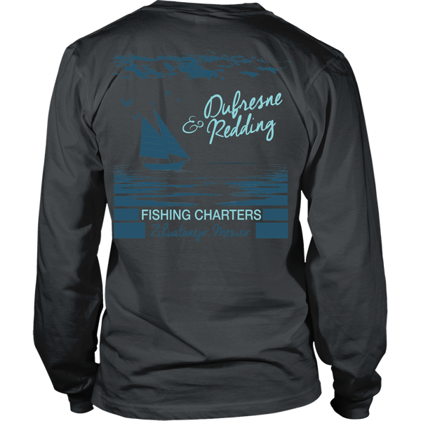 Shawshank Redemption - New - Dufresne & Redding Fishing Charters (Back Design)