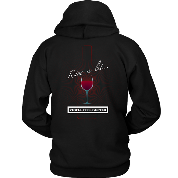 Wine - Wine A Bit, You'll Feel Better (A) Back Design