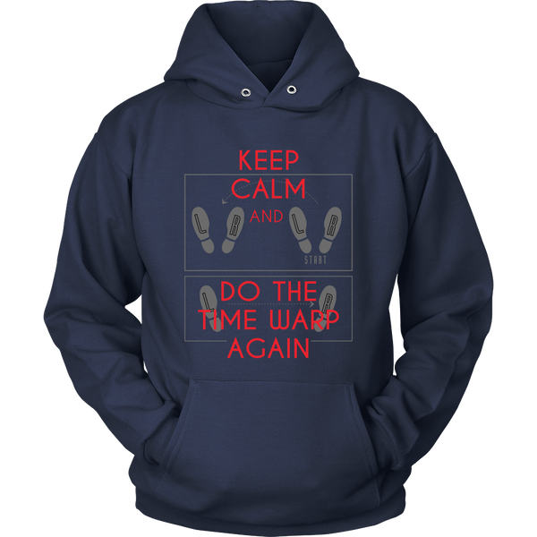 Rocky Horror - Keep Calm And do The Time Warp Again  - Front Design