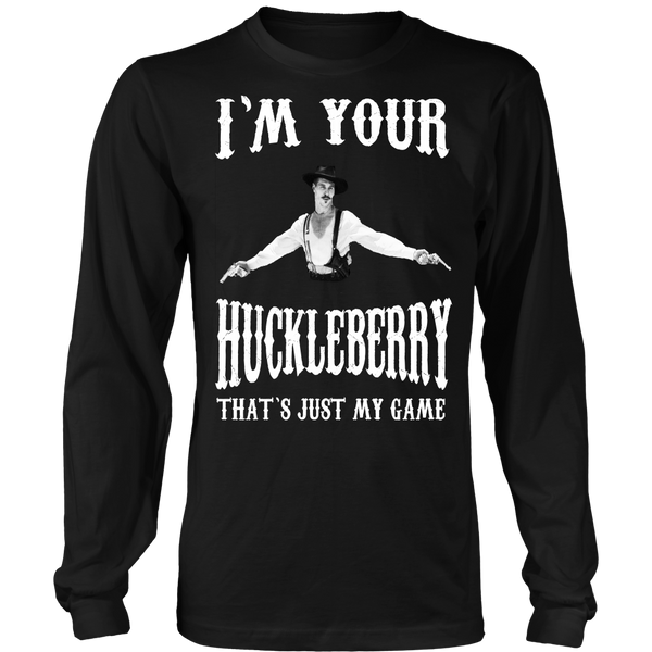 Huckleberry - That's just my game - Front Design
