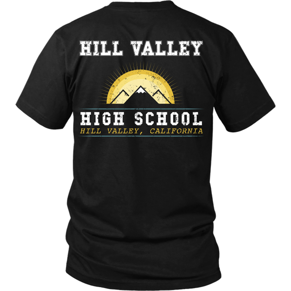 Back To The Future - Hill Valley High School - Back Design