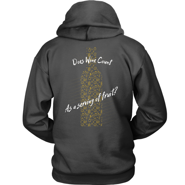 Does Wine Count As A Serving Of Fruit? - Back Design