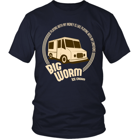 Friday - Big Worm (B) - Playing With My Money Is Like Playing With My Emotions -  Front Design