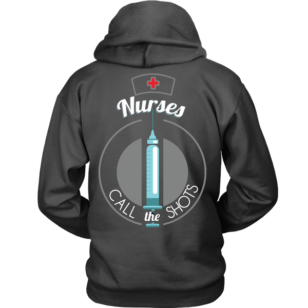 Nurse - Nurses Call The Shots - Back Design