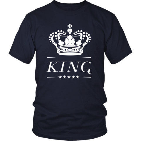 Husband/Son - King With Crown - Front Design