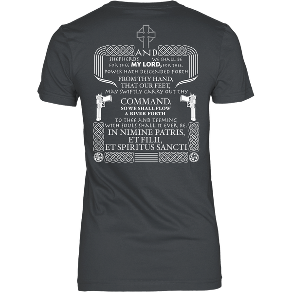 Boondock Saints Inspired - And Shepherds We Shall Be - Back Design
