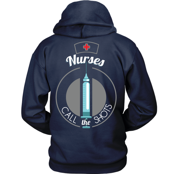 Nurse - Nurses Call The Shots - Back Design