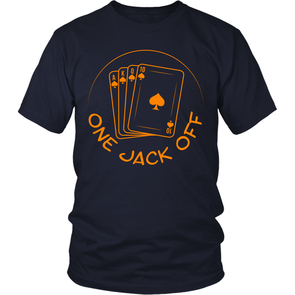 Funny Shirt - One Jack Off - Front Design