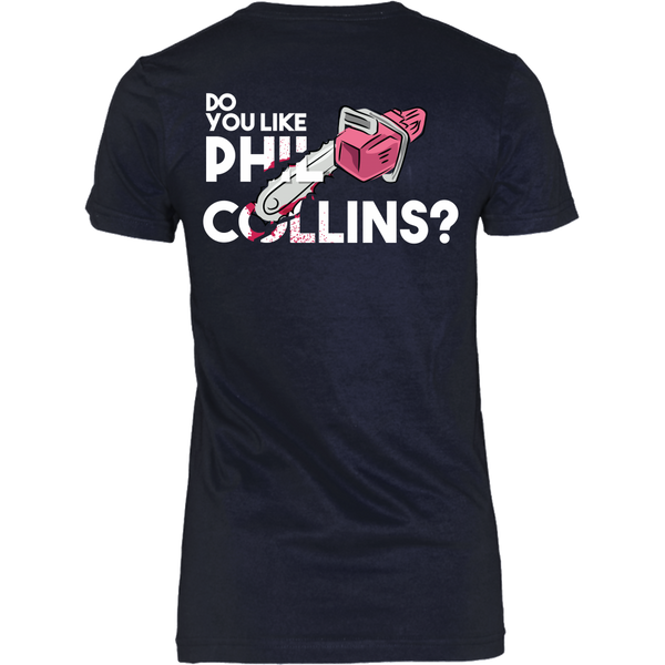 American Psycho Inspired - Do You Like Phil Collins?  - Back Design