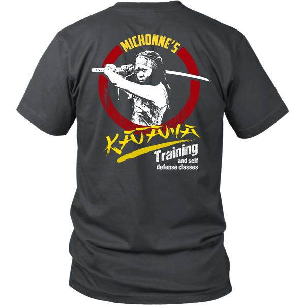 Michonne's Katana Training - Front and Back Design