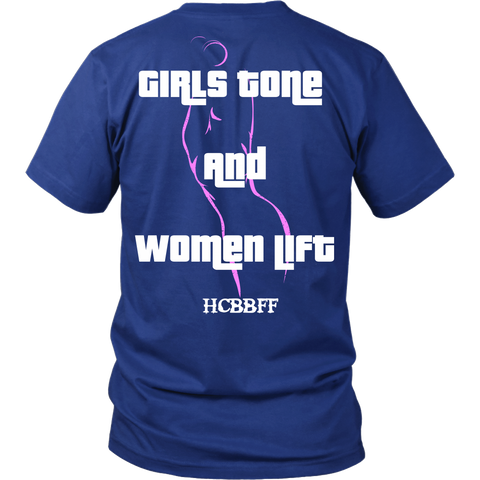 HCBBFF - (Outline) Girls Tone And Women Lift - Back Design