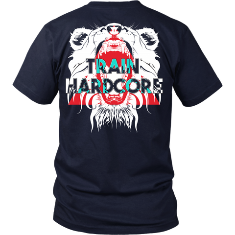 HCBBFF - Train Hardcore - Lion Roar Triangle - Back Design